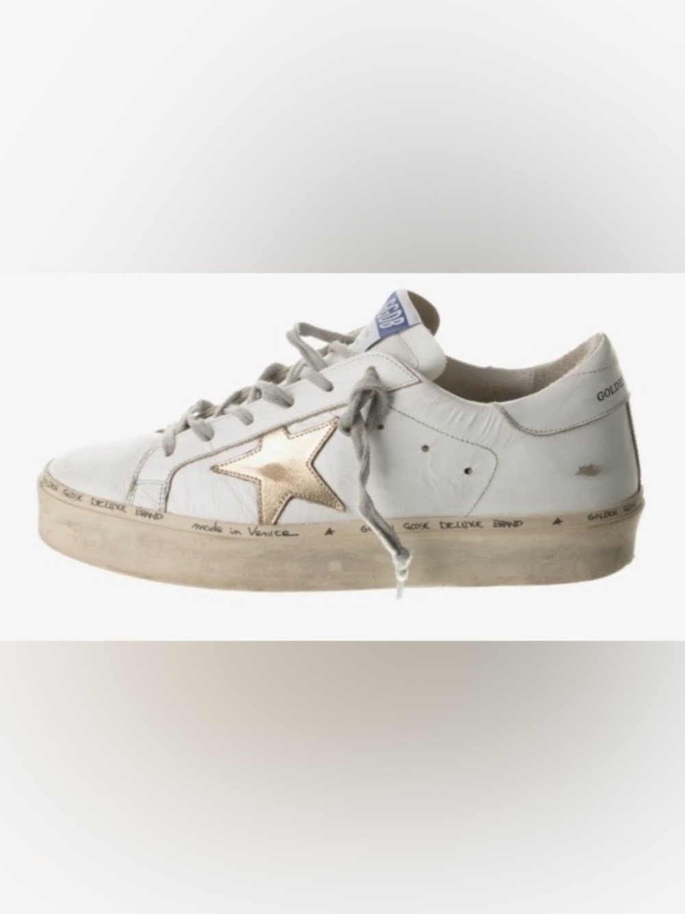 Golden Goose Leather Low Top Sneakers